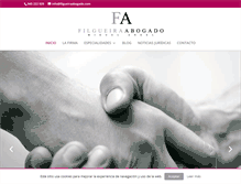 Tablet Screenshot of filgueiraabogado.com